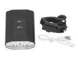 3LED Bike Light Adjustable Waterproof Bicycle Headlight with Battery Display USB Charging for Road V1294-YM0523-3119210258711