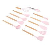 11Pcs Kitchen Set Heat Resistant Seamless Design Non Stick Comfortable Touch Cooking V1294-YM0901-3118230133112