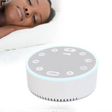 2pcs Sound Machine White Noise Sleeping Machine Soothing Sound Night Light V1263-JX-7427