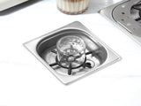Automatic Glass Cup Washer , 304 Stainless Steel Coffee Milk Tea Cup Cleaner, for Home Kitchen Hotel V1192-AZ-W-0153