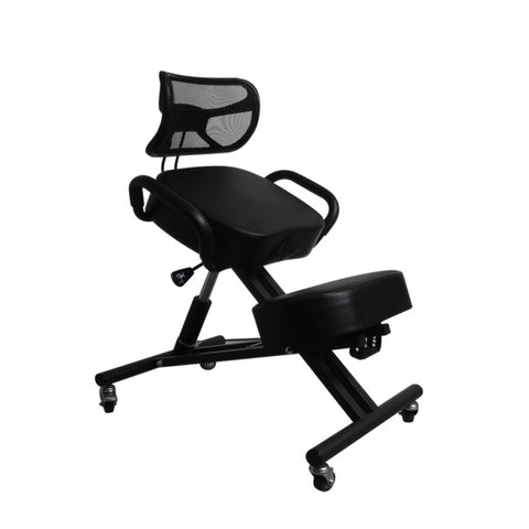 Levede Kneeling Chair Office Ergonomic Black DH1031-BK