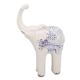 Elephant Ceramic Decor Safe Round Slippy Exquisite Porcelain Elephant Sculpture for Home Office V1294-YM0512-3115220138311
