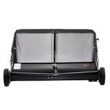 Tow-Behind Lawn Sweeper 132cm Leaf Yard Collector 26 cu.ft. Adjustable V952-TCSCPQSQHS26FYZTRV0