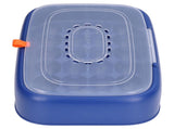 24 Eggs Containers ABS Egg Tray Storage Box Refrigerator Organizer Bins with Breathable VentsDark V1294-YM0523-3113210304213