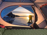 Ultralight Sleeping Pad with Built-in Pillow, Inflatable Camping Mattress for Backpacking, Traveling V1263-JX-1913