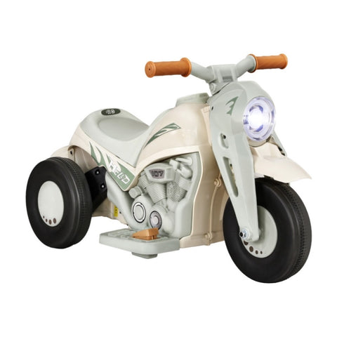 Rigo Kids Ride On Car Electric Motorcycle Motorbike with Bubble Maker Green RCAR-MBIKE-BUBBLE-GN