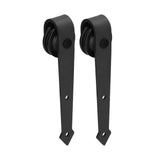 Barn Door Hanging Wheel Carbon Steel Pulley Roller with Screw Sliding Door Hardware Kit V1294-YM0901-3114210066811