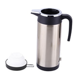 850ml 24V Travel Car Kettle Cigarette Lighter Socket Water Heater Bottle for Tea Coffee V1294-YM0727-JY05856