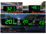 6.2" GPS Speedometer HUD Display with Overspeed & Fatigue Alerts Universal Plug-and-Play Digital V1366-AZ2-W-26313