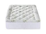 Giselle Bedding 5cm Pillowtop Mattress Topper 1000GSM Thick Soft Bamboo Cooling Pad for Back Pain TOPPER-BAM-5-KS