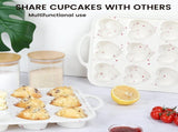 2 Piece Heart Shaped Silicone Muffin Pan with Metal Frame V1237-ZY-818-044
