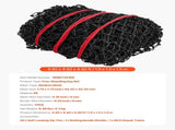 Round Bale Hay Net, 1.5 x 1.5 x 1.5 m, 44.45 x 44.45 mm Holes, PE Material, Reinforced Knotted V952-MGCWZWYYJW55TJWBB001V0