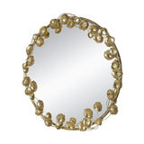 GOLD LEAF DESIGNER WALL MIRROR V742-86335DS