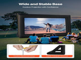 16 ft Inflatable Movie Screen 169 600D Movie Projector with Portable Bag V952-XCQSTYPMPJS1OV5WJ001V3