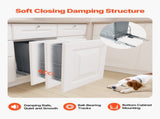 Pullout Trash Can for Kitchen Cabinets, Garbage Waste Recycling Bin, Under Mount Waste Container, V952-CFLJTDTDTHSYKL1U7V0