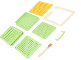 Medicine Capsule Filling Tray 100 Hole Capsule Filling Machine Capsule Filling Tool Manual Capsule V1294-YM0703-3117230033211