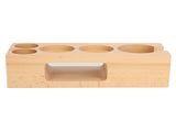 Coffee Tamper Base Multifunction Beech Coffee Distributor Tamping Station Accessories for Coffee V1294-YM0901-3118230479511