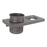 Hair Blow Dryer Holder Organizer Wall Mounted Aluminum Alloy for Bathroom Indoor V1294-YM0521-3112220092711
