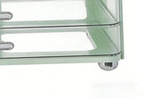 Makeup Organizer for Vanity with 2 Drawers Cosmetic Display Case with Brush Holders for Bathroom V1294-YM0901-3117250215811