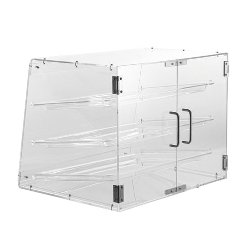 VEVOR Pastry Display Case, 3-Tier Commercial Countertop Bakery Display Case, Acrylic Display Box V952-YKLMBZSJYKL3LWCW3V0