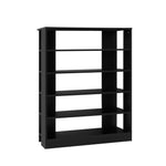 Artiss Shoe Rack Cabinet 30 Pairs 6-Tier Shelf Black FURNI-C-SHOE-R5-BK