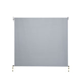 Instahut 3X2.5M Outdoor Blinds Awning Roll Down Screen Fabric Blinds Outdoor Window Shade Grey AWN-B-DOWN-SC-30-GREY