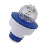 8 Inch Chemical Dispenser 11cm Lighted Floating Pool Chlorine Tablet Dispenser for Spa Hot Tub V1294-YM0706-3111230187811