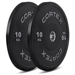 CORTEX SR3 Squat Rack with 100kg Olympic Bumper Weight, Bar and Bench Set V420-CSST-SR3SET-E