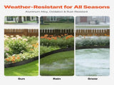 Metal Landscape Edging, 8 Packs 72 in Rust-Resistant Aluminum Alloy Landscape Edging, Bendable V952-LZJSPZ8PCS72VOIEEV0