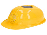 Hard Hat with Solar Fan Plastic Ventilated Safety Helmet Breathable Hard Cap with Removable Lining V1294-YM0901-3111230238113