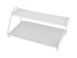 Cup Organizer Rack Double Layer Space Saving Removable Tray Cup Drying Rack for Home Bevel V1294-YM0901-3118230310112