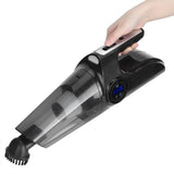 Multifunction 120W 4In1 USB Rechargeable Cordless Vacuum Cleaner with Light for Home Car Use V1294-YM0901-3113200099311