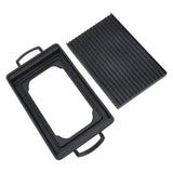 Mini Aluminium Alloy Charcoal Grill Pan with Fast Even Heating for Home Cooking, Camping and V1189-LC-HW-00382