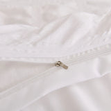 White Montreux Paisley Quilt / Doona / Duvet Cover set V745-AQ082096Q3