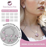 Infinity Love Heart Necklace, Birthstone Necklace for Women, Jewelry for Women with Healing V1164-325787