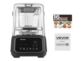 Blender, 2L Professional Countertop Blenders with Shield, 2200W 26000RPM Kitchen Food Processor V952-DJYZSBJBJ2L1AURSF001V3