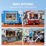 VEVOR 36"L x 24"W Concession Stand Serving Window Food Truck Service Awning V952-SCFWCK3624IN5SNRYV0