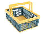Collapsible Baskets with Handles PP Waterproof Collapsible Storage Crates for Home Kitchen Bedroom V1294-YM0703-3117230068512