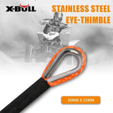 X-BULL Dyneema Synthetic Rope Winch Cable SK75 5.5MM x 13M Car Tow Recovery Strap V211-AUEB-XBSR001X10