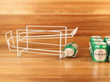 Double Layer Cans Storage Racks Cans Rolling Holder Refrigerator Beverage Rack V1294-YM0717-10073177