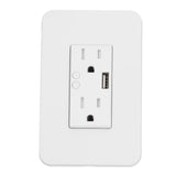 15A WiFi Smart Wall Socket Partition Control USB Interface Remote Control Wall Outlet for V1294-YM0901-3113210141311