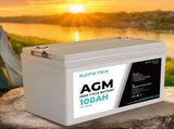 Safetex 12V 100Ah AGM Deep Cycle Lead BATTERY-AGM-NA