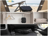 Key Lock Box 4 Digit Combination Safe Box with Removable Wire Rope IPX7 Waterproof Travel Security V1369-AZ3-W-12597