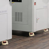 Leveling Casters Swivel Workbench Adjustable Wheel 1000KG Retractable 4PCS V63-837261