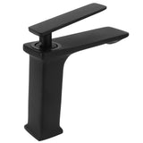 Copper Faucet Hot Cold Mixing Water Tap Wash Basin Tap with Single Hole Long Handle for BathroomG3/8 V1294-YM0901-3112210055212
