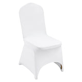 Stretch Spandex Folding Chair Covers, Universal Fitted Arched Front Cover, Removable Washable V952-100PCSGXBSYT00001V0