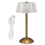 Acrylic Table Lamp Stepless Dimming LED Night Light with USB Cable for Kids Nursery Bedroom V1294-YM0521-3119230026111