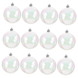 Festive Ornament, Transparent Plastic, Perfect for Christmas Tree and Party, 12Pcs V1369-AZ3-W-15680