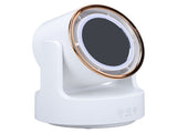 Lighted Mirror Fan Multifunctional Silent Oscillating Rechargeable Desk Bladeless Fan for Home V1294-YM0901-3113240170011