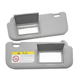 Car Visor for 2014 2015 2016 2017 74320-02B21 74310-02K91 with Mirror Car Accessories Gray V1237-ZY-203-3279
